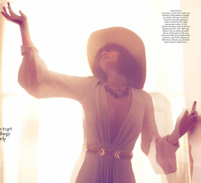 Florence Welch w kampanii Gucci Florence Welch w kampanii Gucci