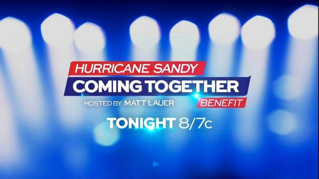 hurricane sandy coming together