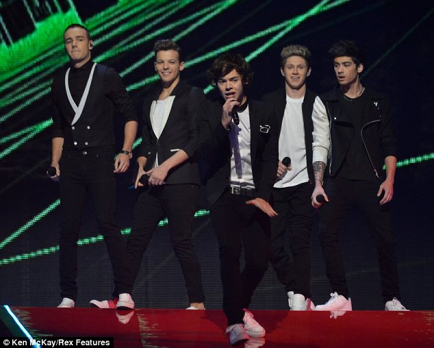 one direction x factor uk 2012