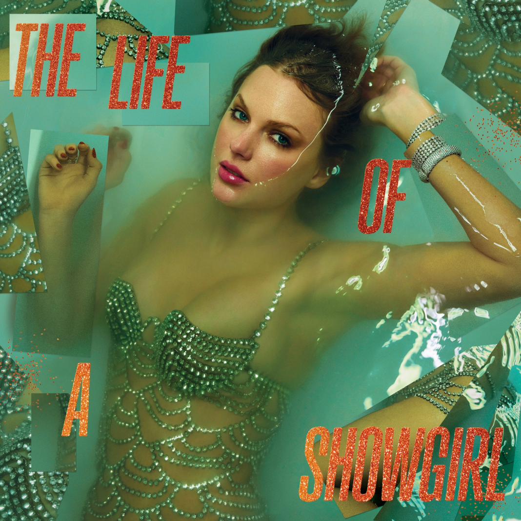 taylor swift life of a showgirl album cover
