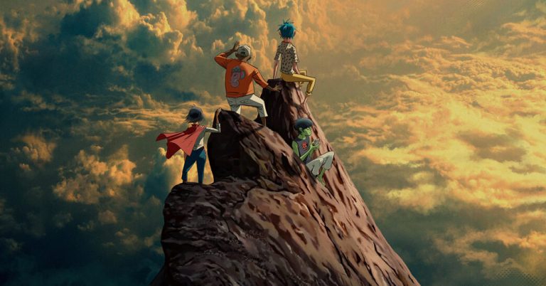 Muzyczna podróż na szczyt – The Mountain od Gorillaz